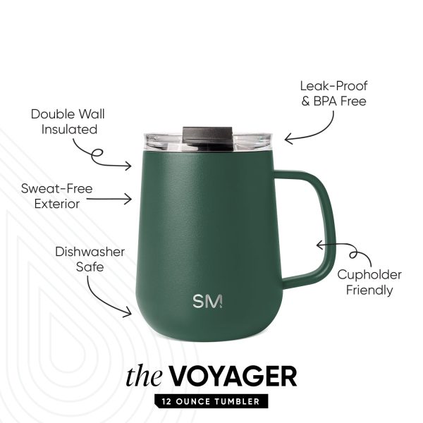 Voyager Coffee Mug with Handle - 12 oz - Image 2