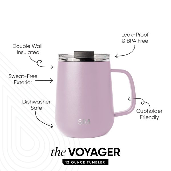 Voyager Coffee Mug with Handle - 12 oz - Image 2