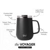 Voyager Coffee Mug with Handle - 12 oz - Image 2