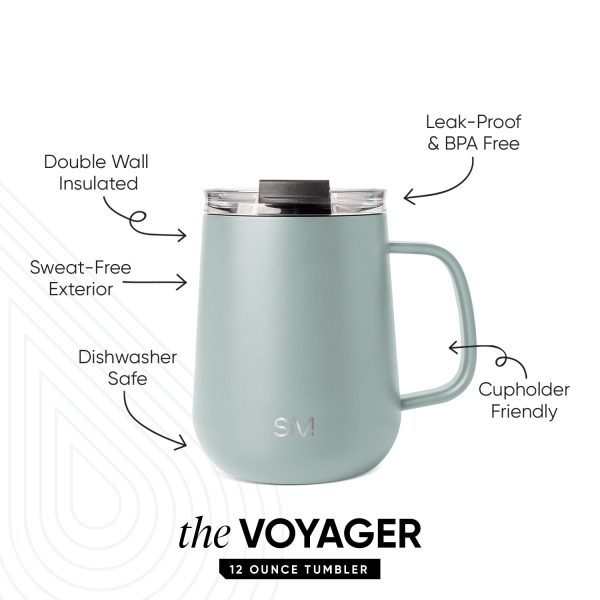Voyager Coffee Mug with Handle - 12 oz - Image 2