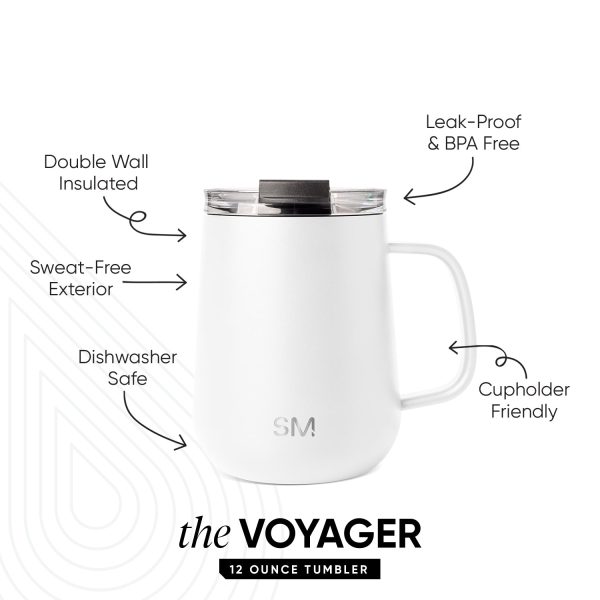 Voyager Coffee Mug with Handle - 12 oz - Image 2