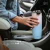 Voyager Tumbler with Clear Flip Lid & Straw - Image 5