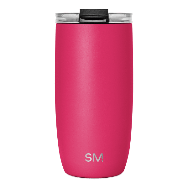 Voyager Tumbler with Clear Flip Lid & Straw