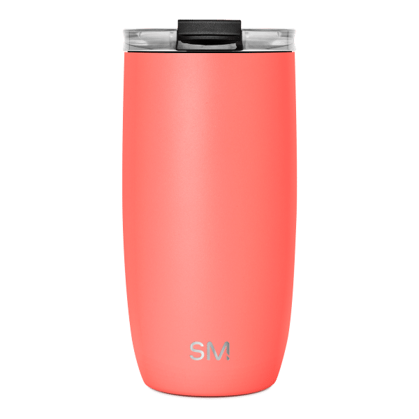 Voyager Tumbler with Clear Flip Lid & Straw