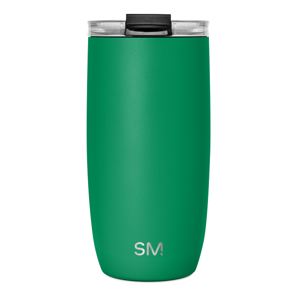 Voyager Tumbler with Clear Flip Lid & Straw